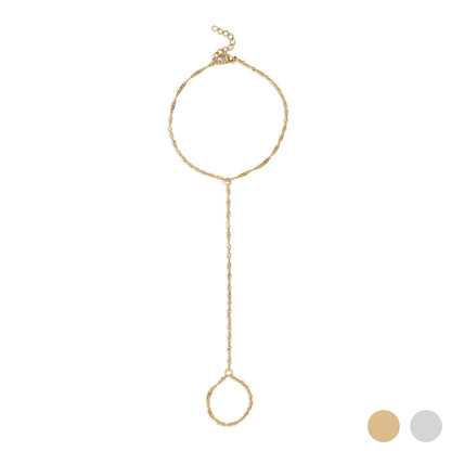 Gold Singapore Hand Chain