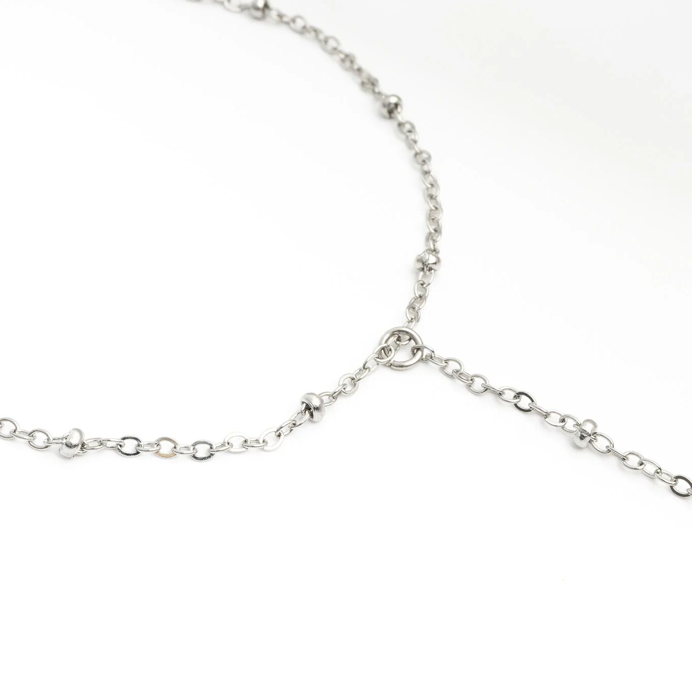 18K Gold PVD Stainless Steel Satellite Hand Chain