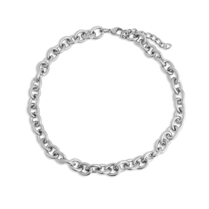 18K Gold PVD Stainless Steel Chunky Chain Necklace