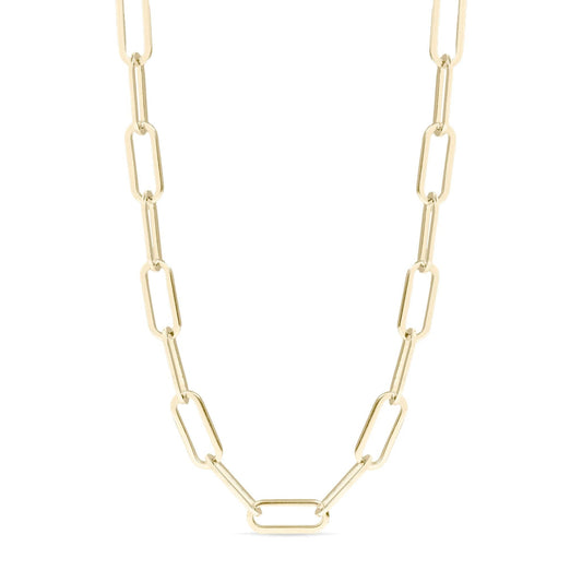 14K Gold Filled PLUS 2.5MM Paperclip Chain Necklace