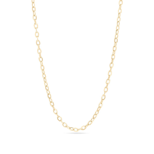 14K Gold Filled PLUS Loop/Cable Chain Necklace