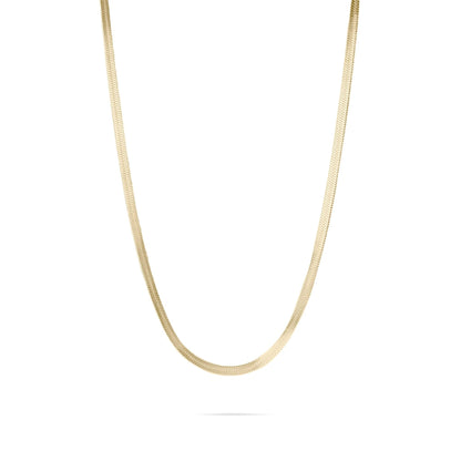 14K Gold Filled PLUS Herringbone Chain Necklace
