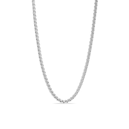18K Gold PVD Stainless Steel Rounded Box Chain