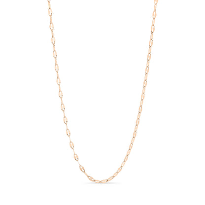 18K Gold PVD Stainless Steel Lip Chain Necklace