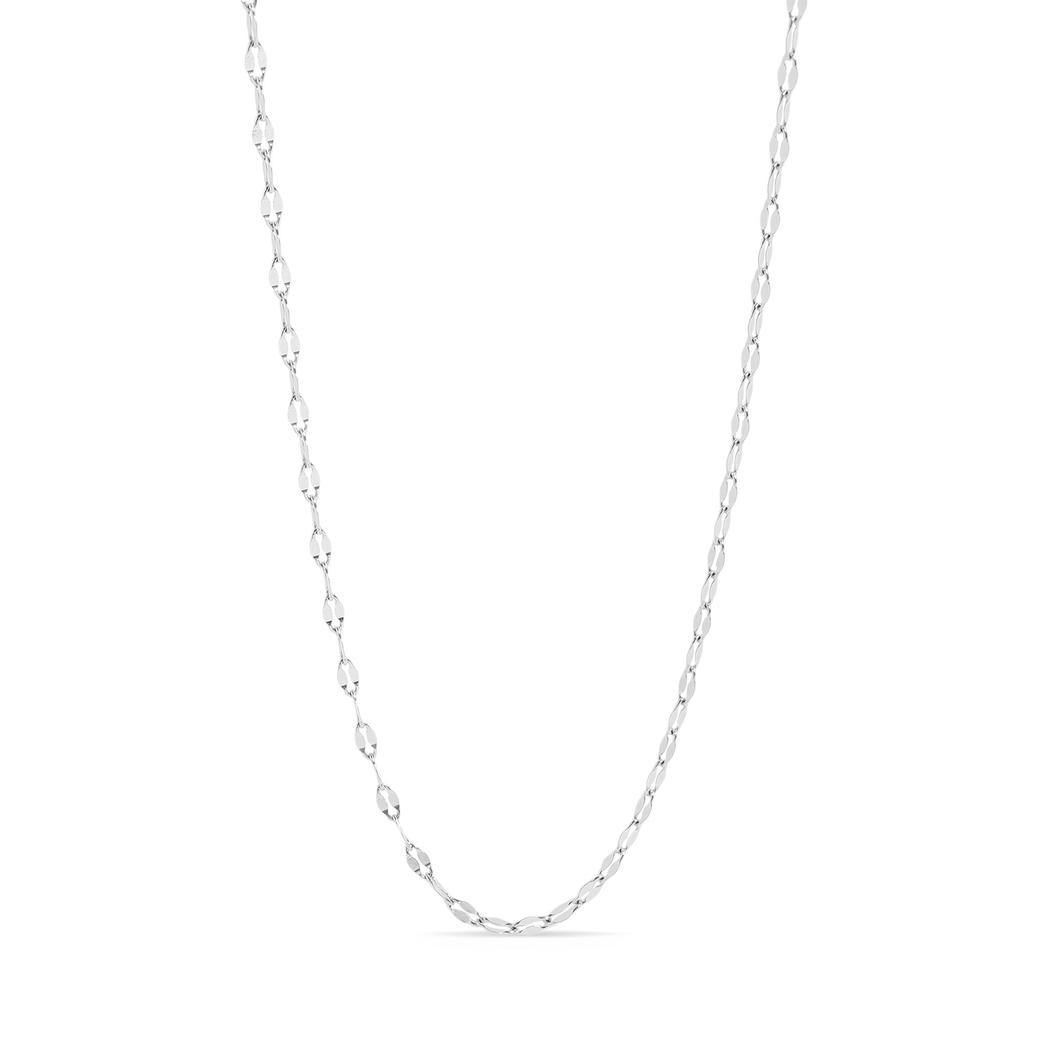 18K Gold PVD Stainless Steel Lip Chain Necklace