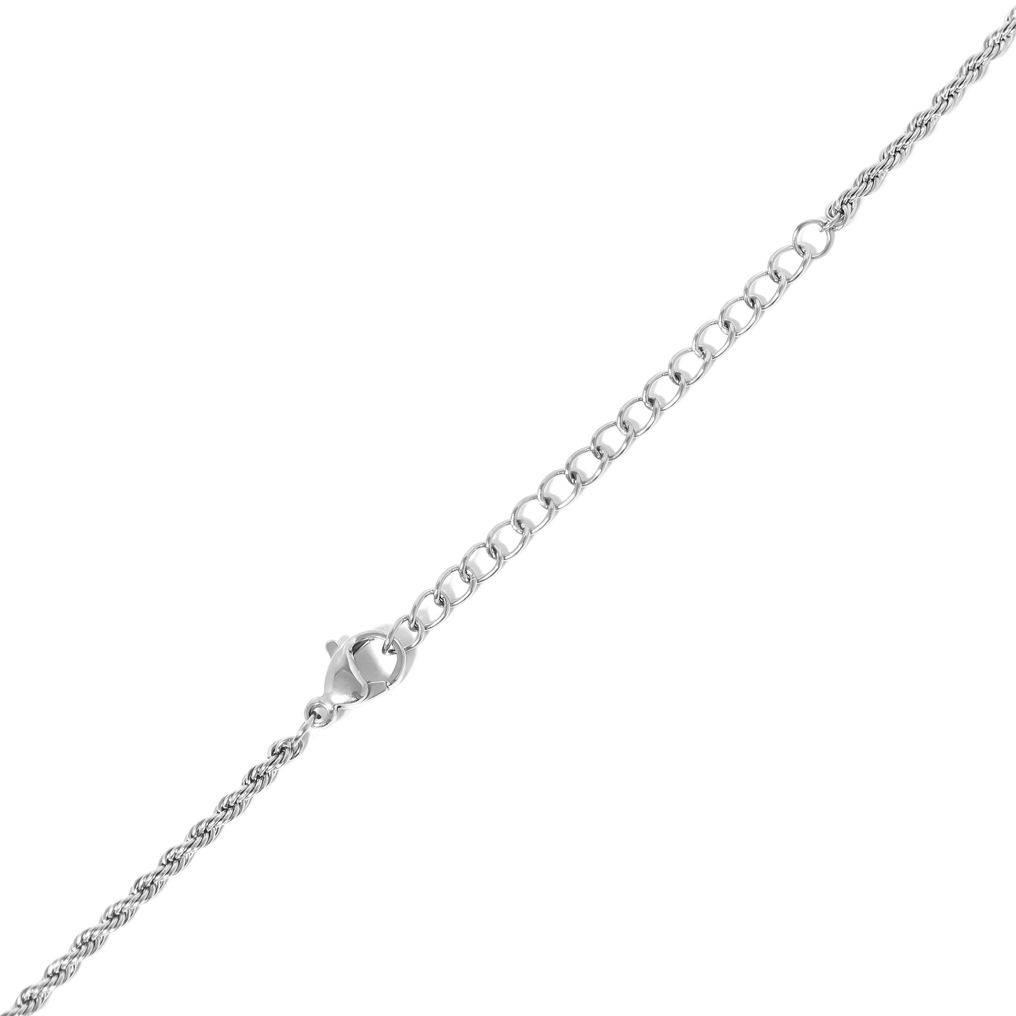 18K Gold PVD Stainless Steel Semi Precious Natural Stone Bar Necklace