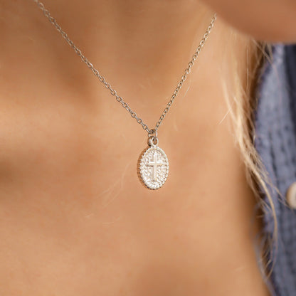 18K Gold PVD Stainless Steel Faith & Love Charm Set