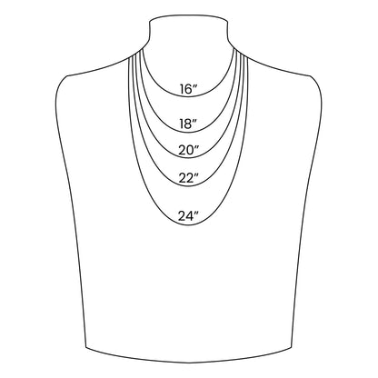 18K Gold PVD Stainless Steel Satellite Clover Lariat Necklace