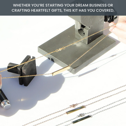 Bar Necklace Stamping Business Starter Kit