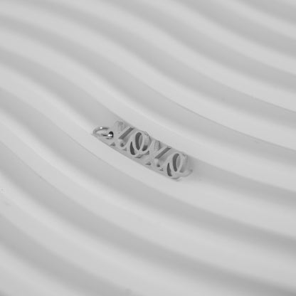 18K Gold PVD Stainless Steel XOXO Charm