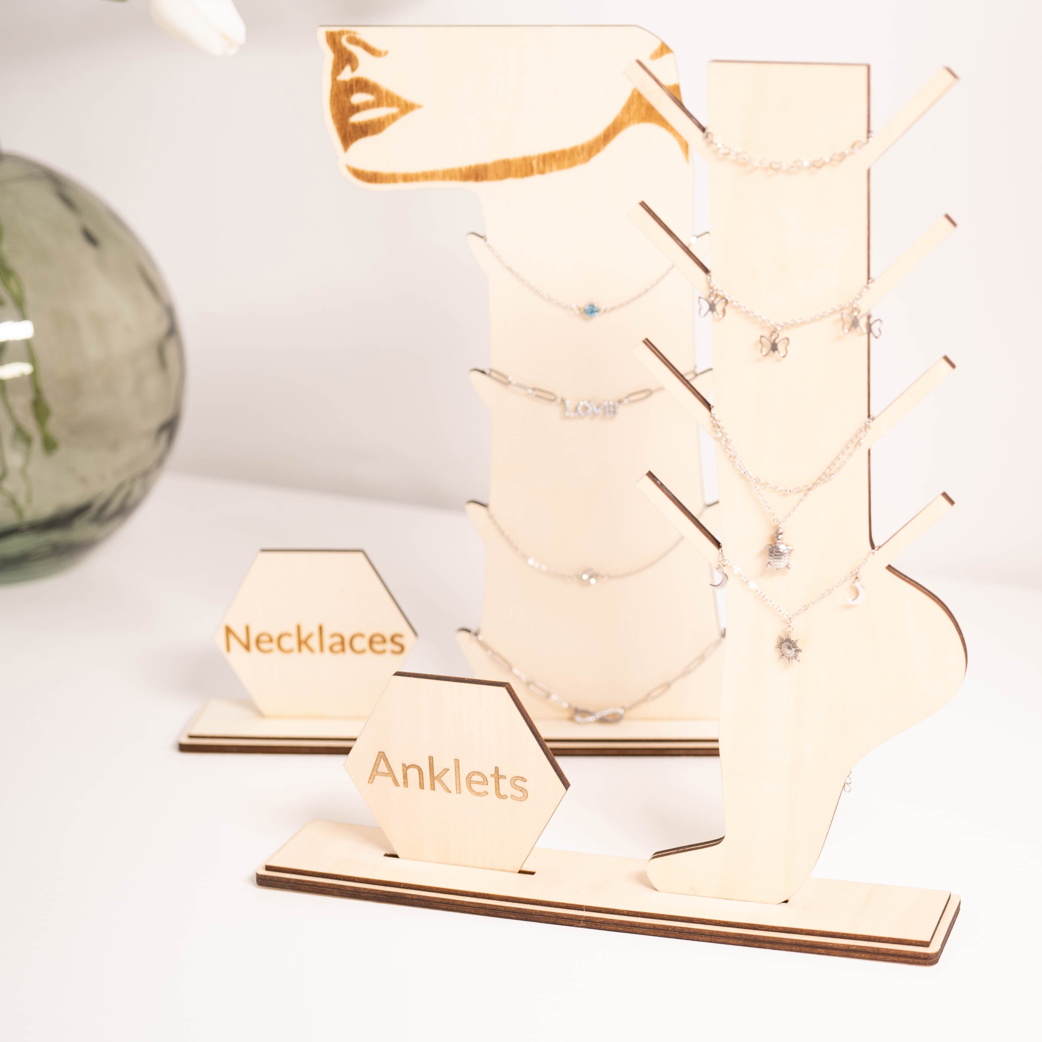 Necklace Standee Assembly Display