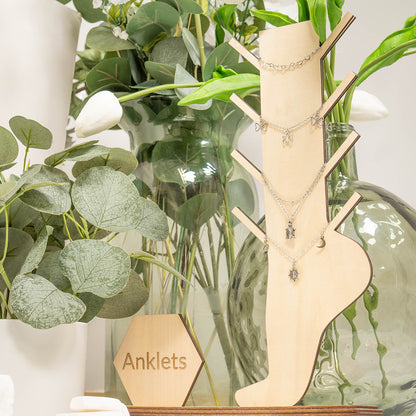 Anklet Standee Assembly Display