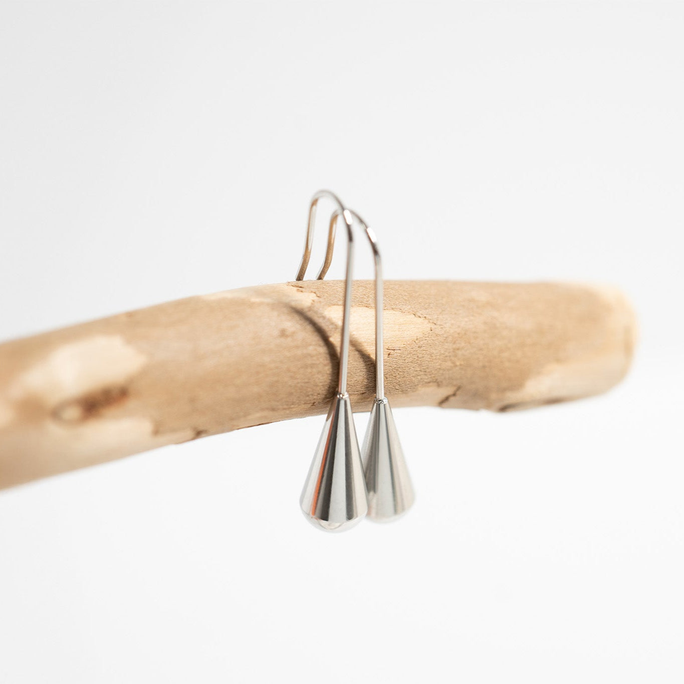 18K Gold PVD Stainless Steel Drop Earrings
