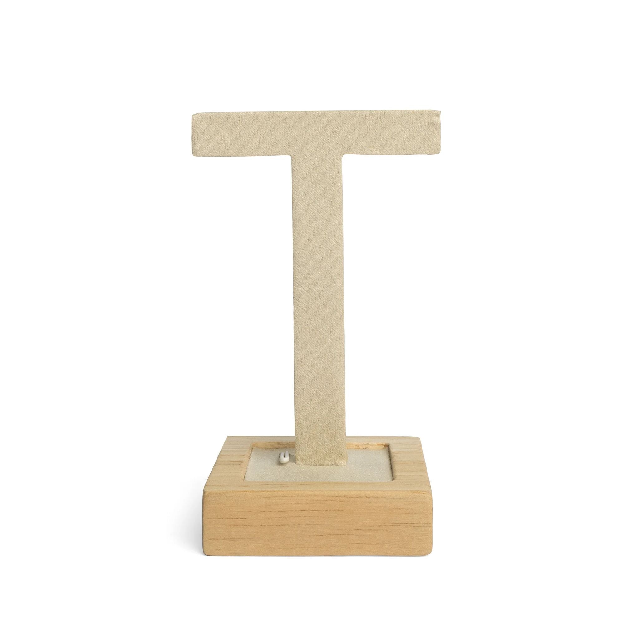 Wood Single Pair Earring Display