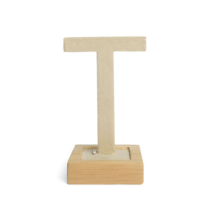 Wood Single Pair Earring Display