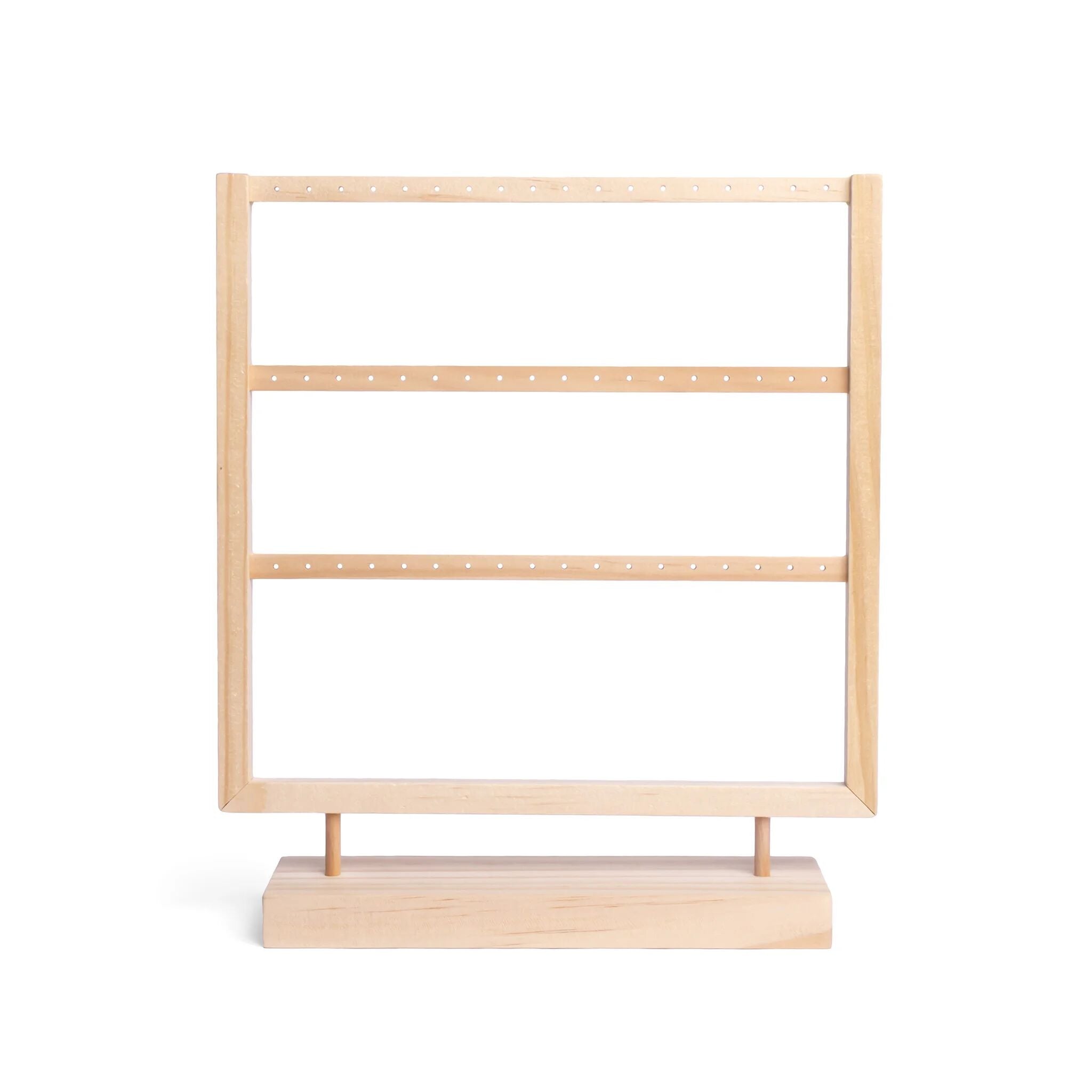 Wood 30 Pair Earring Display