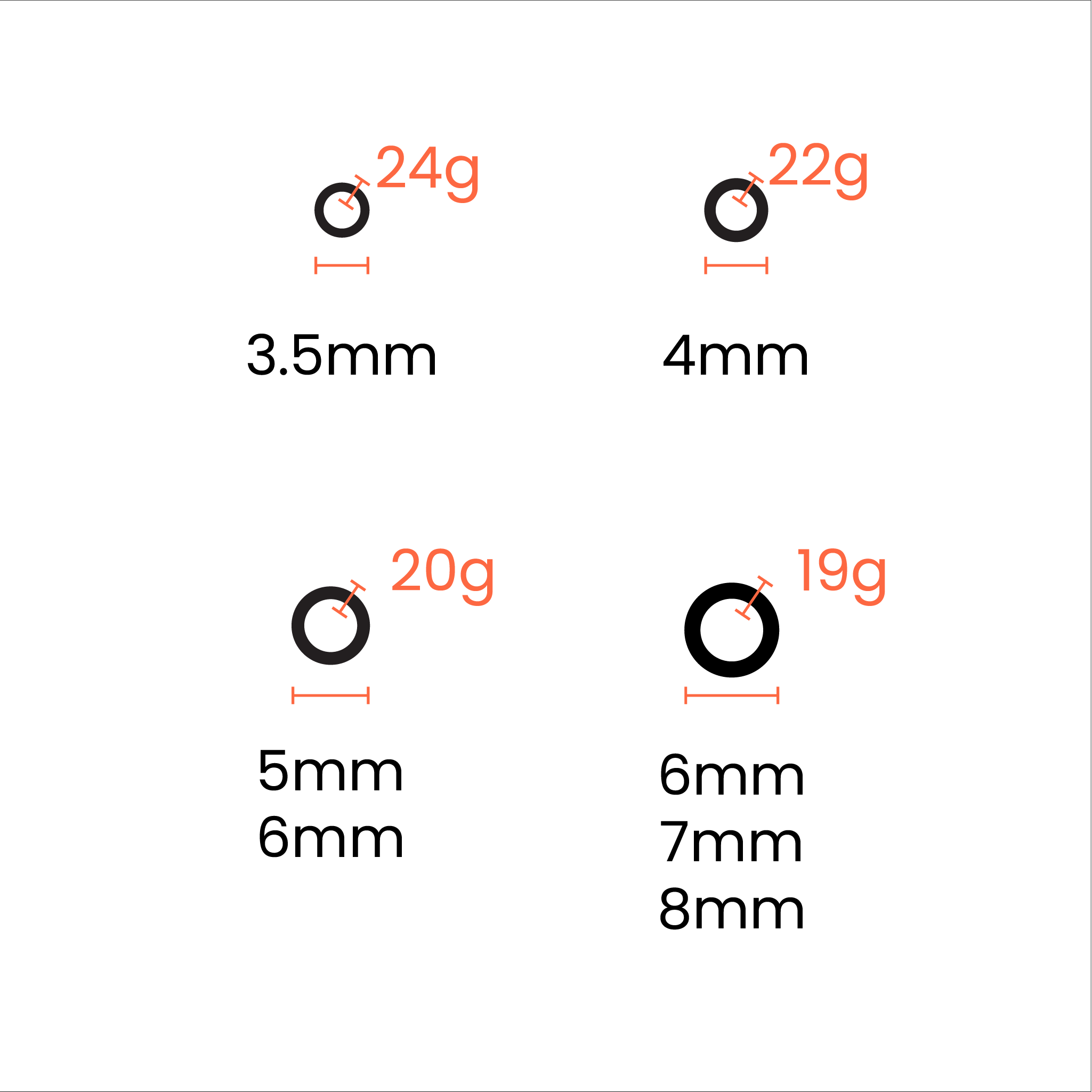 100 Pack 18K Gold PVD Stainless Steel Saw Cut Jump Rings