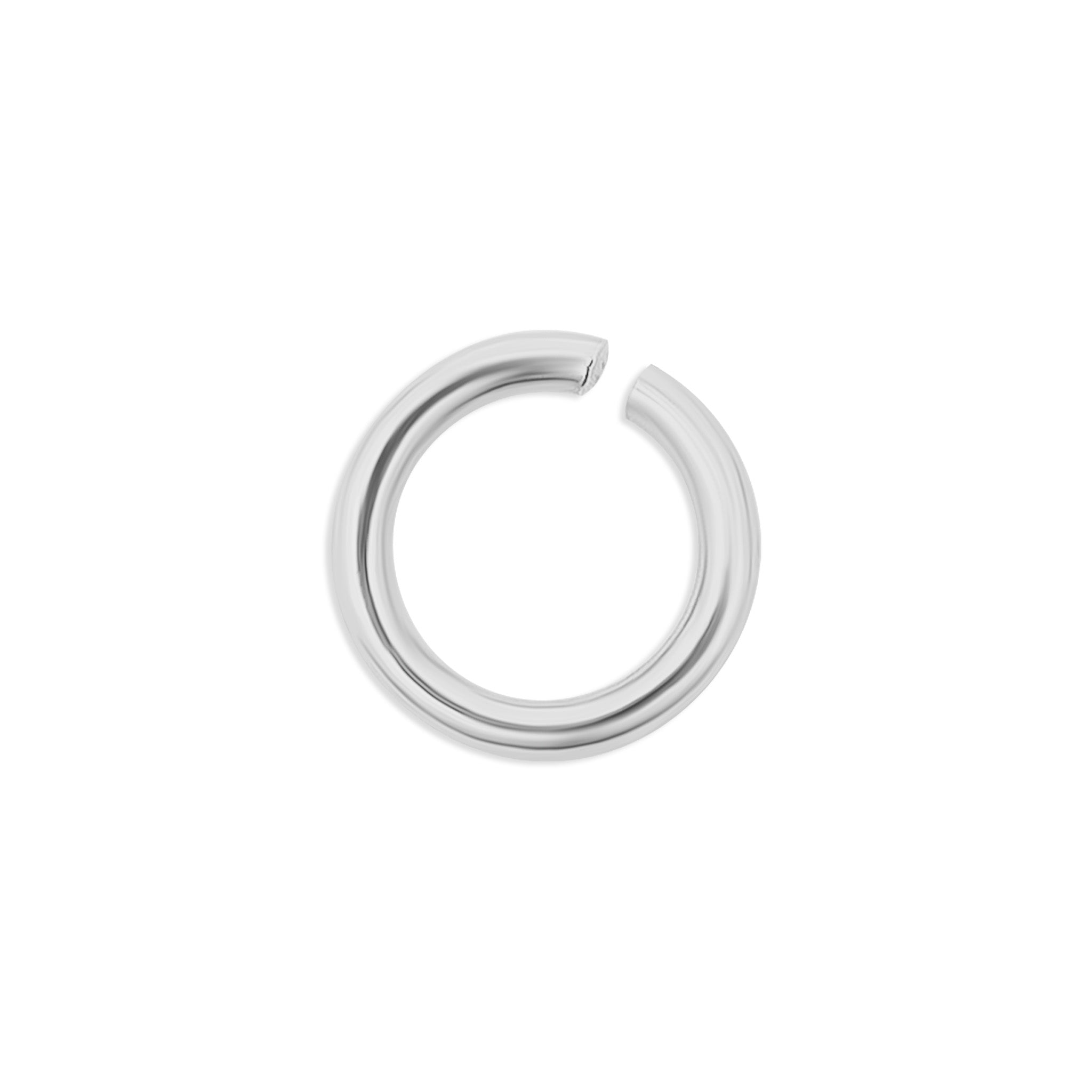 100 Pack Stainless Steel Saw Cut Jump Rings