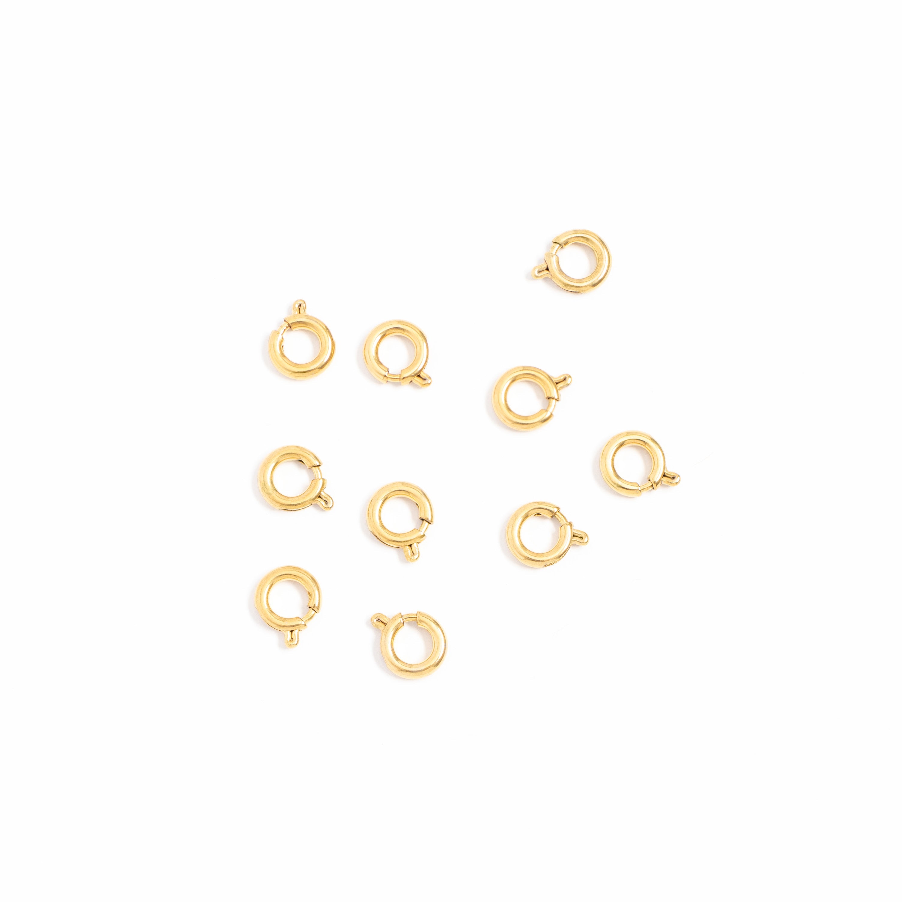 18K Gold PVD Stainless Steel Charm Connector