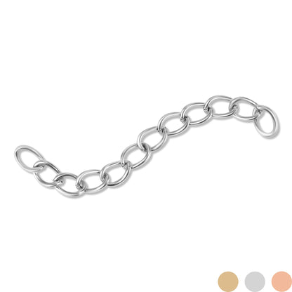 18K Gold PVD Stainless Steel 2" Chain Extension