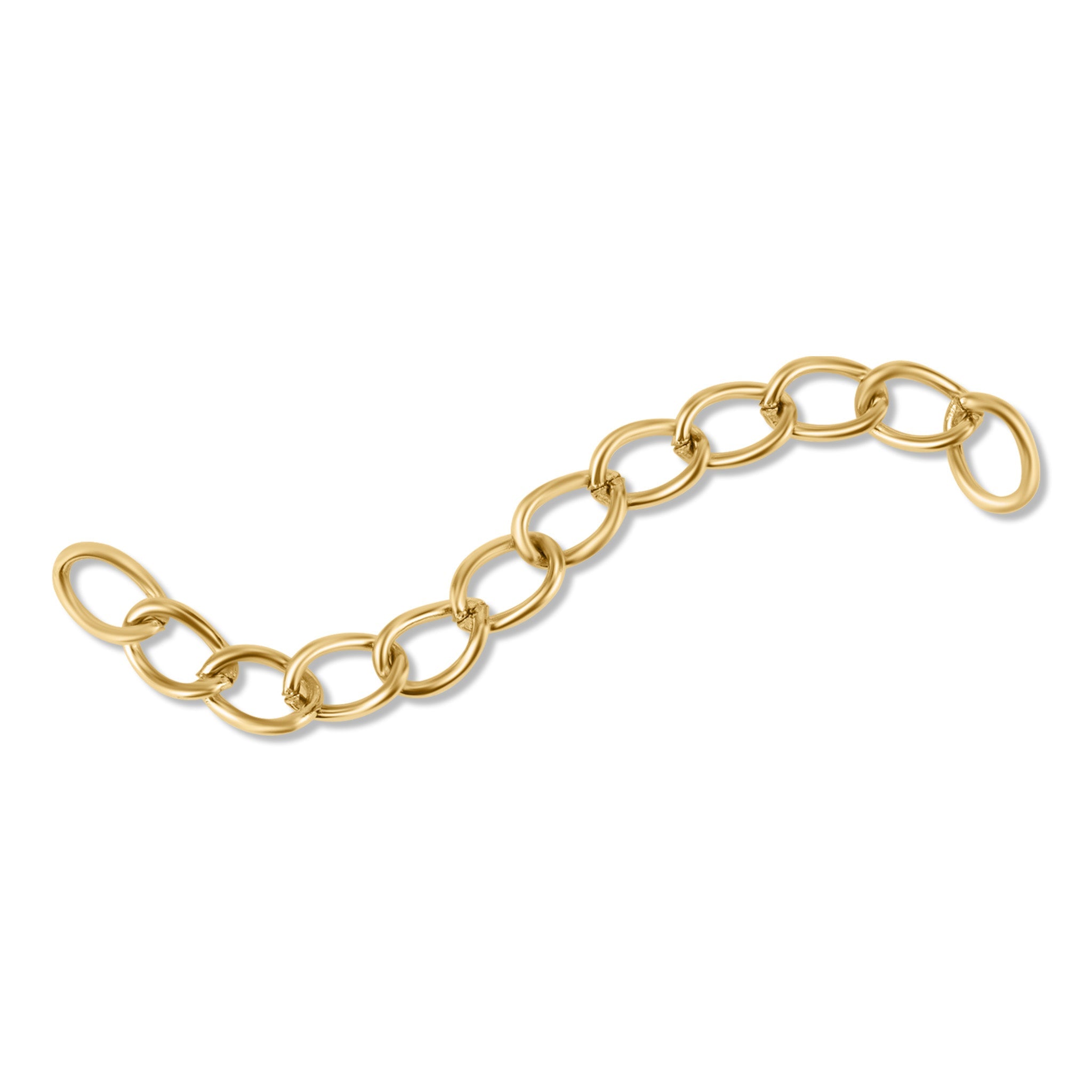 18K Gold PVD Stainless Steel 2" Chain Extension