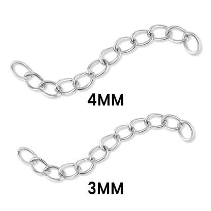 18K Gold PVD Stainless Steel 2" Chain Extension