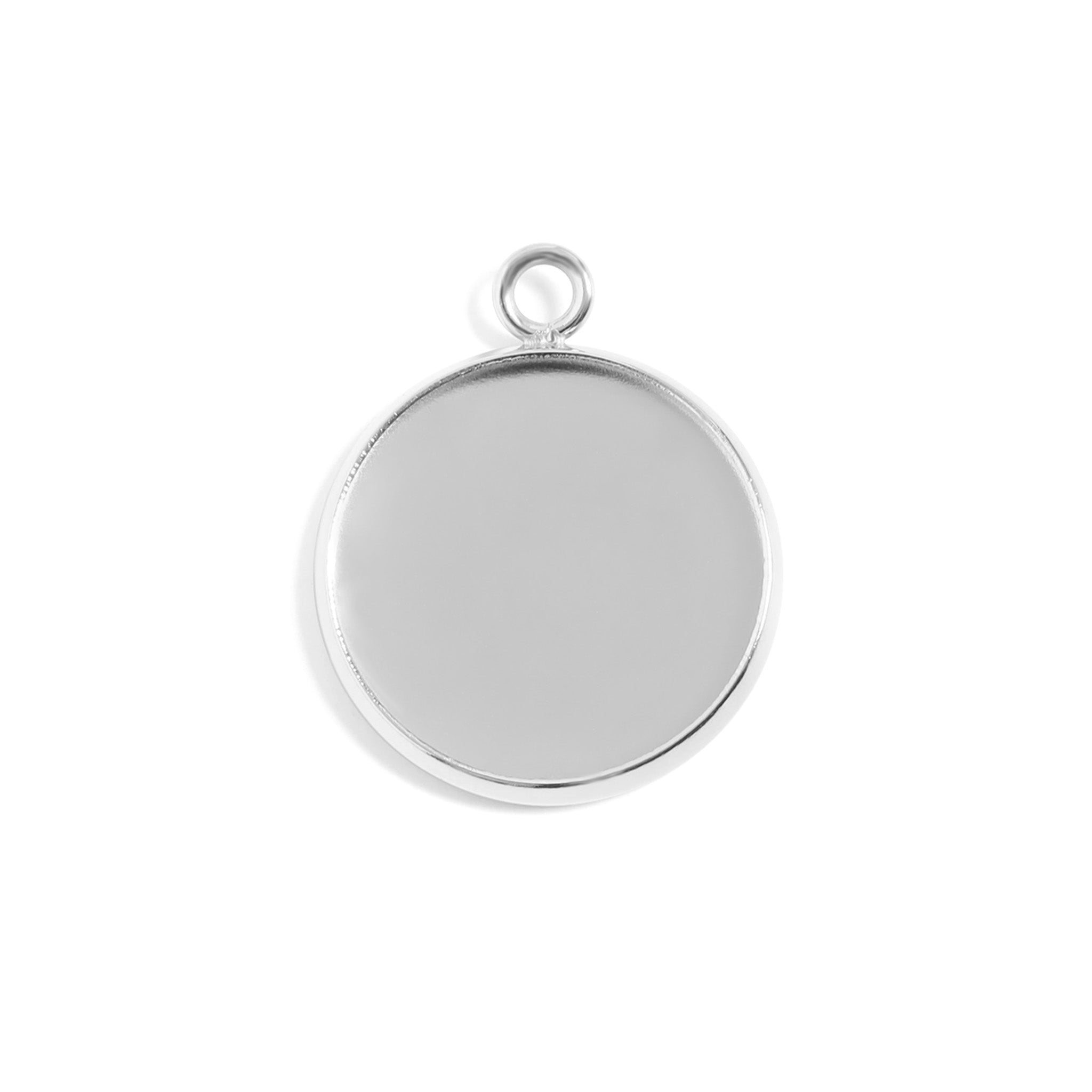 18K Gold PVD Stainless Steel Cabochon Bezel 10 Pack