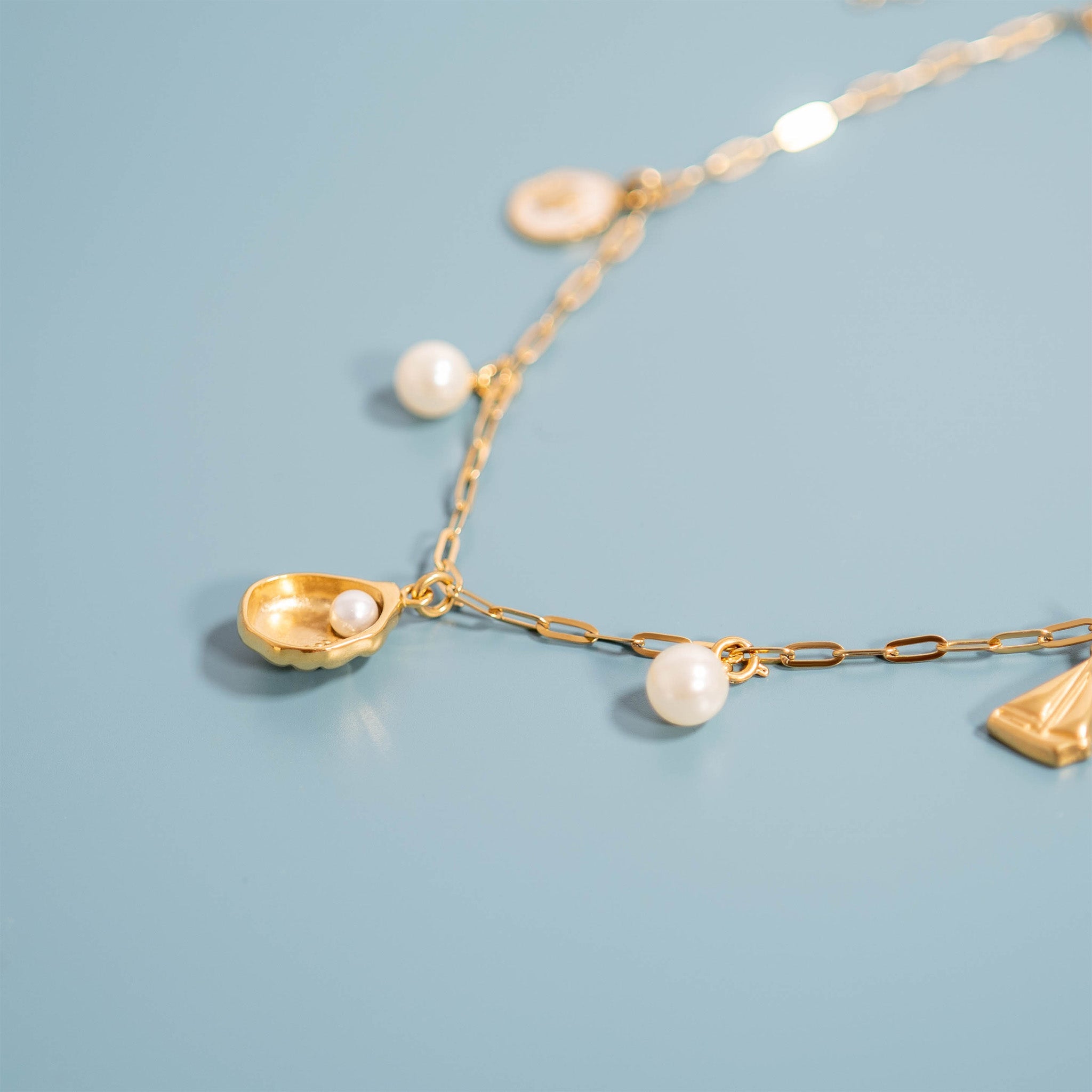 Glass Pearl Charms