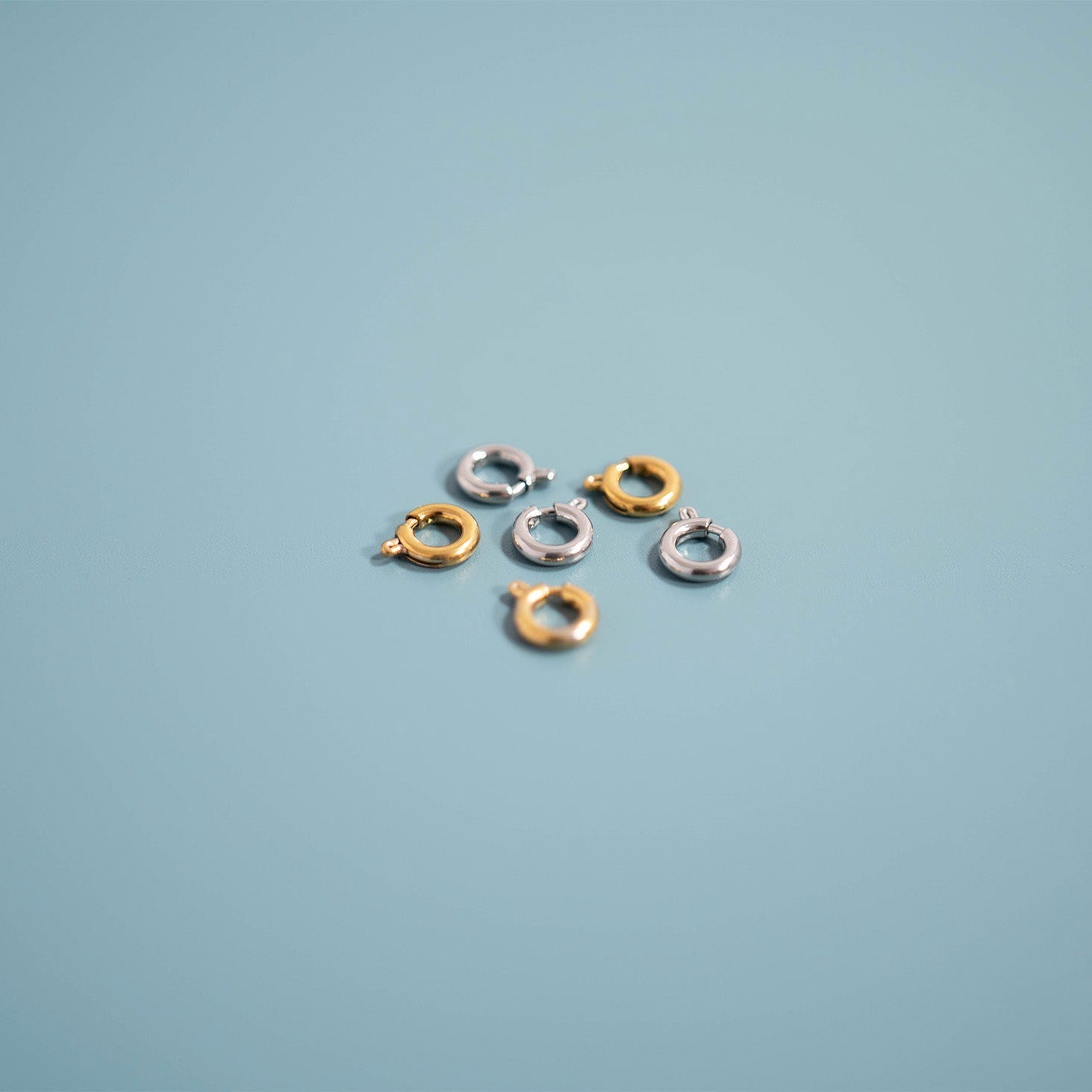 18K Gold PVD Stainless Steel Charm Connector