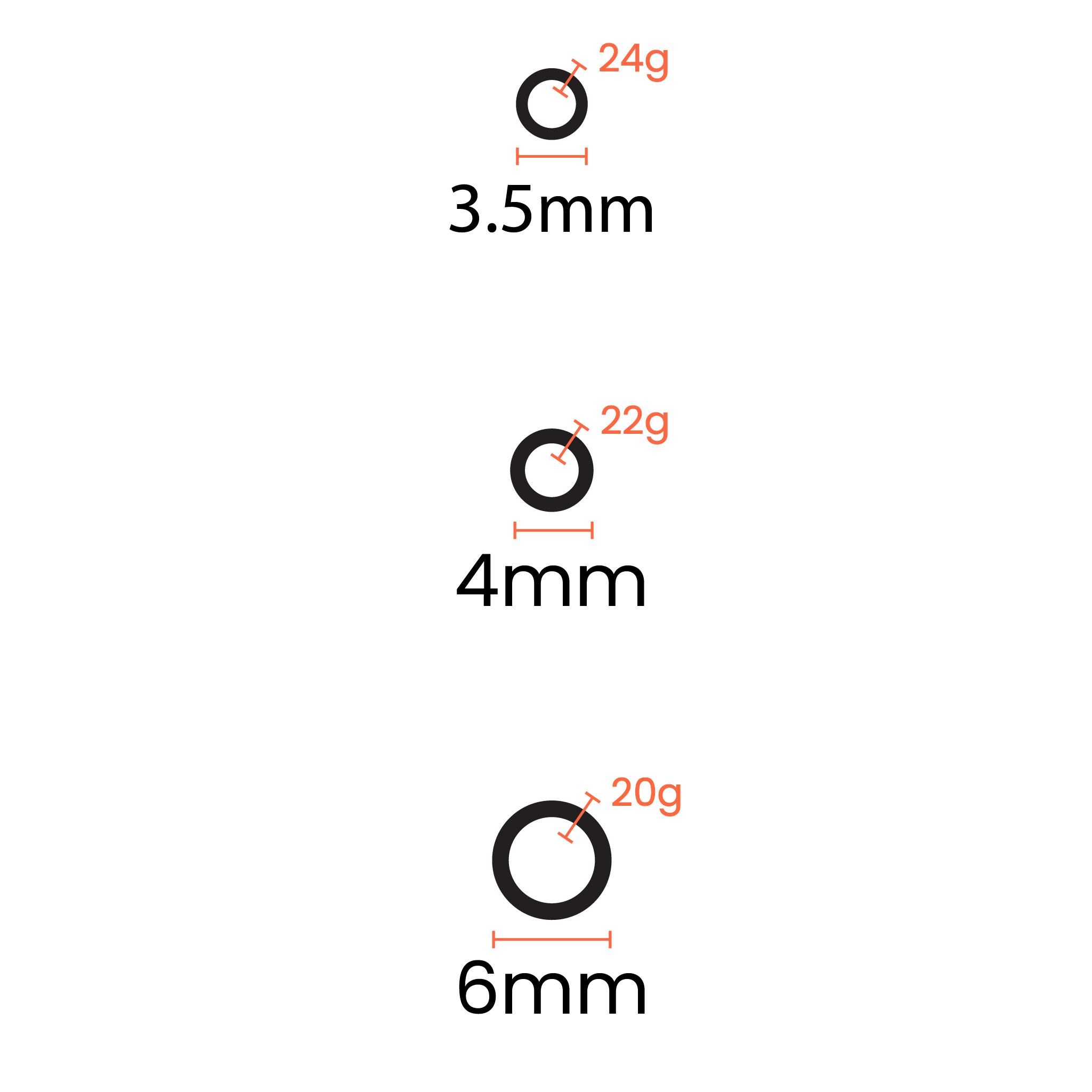10 Pack .925 Sterling Silver Open Jump Rings