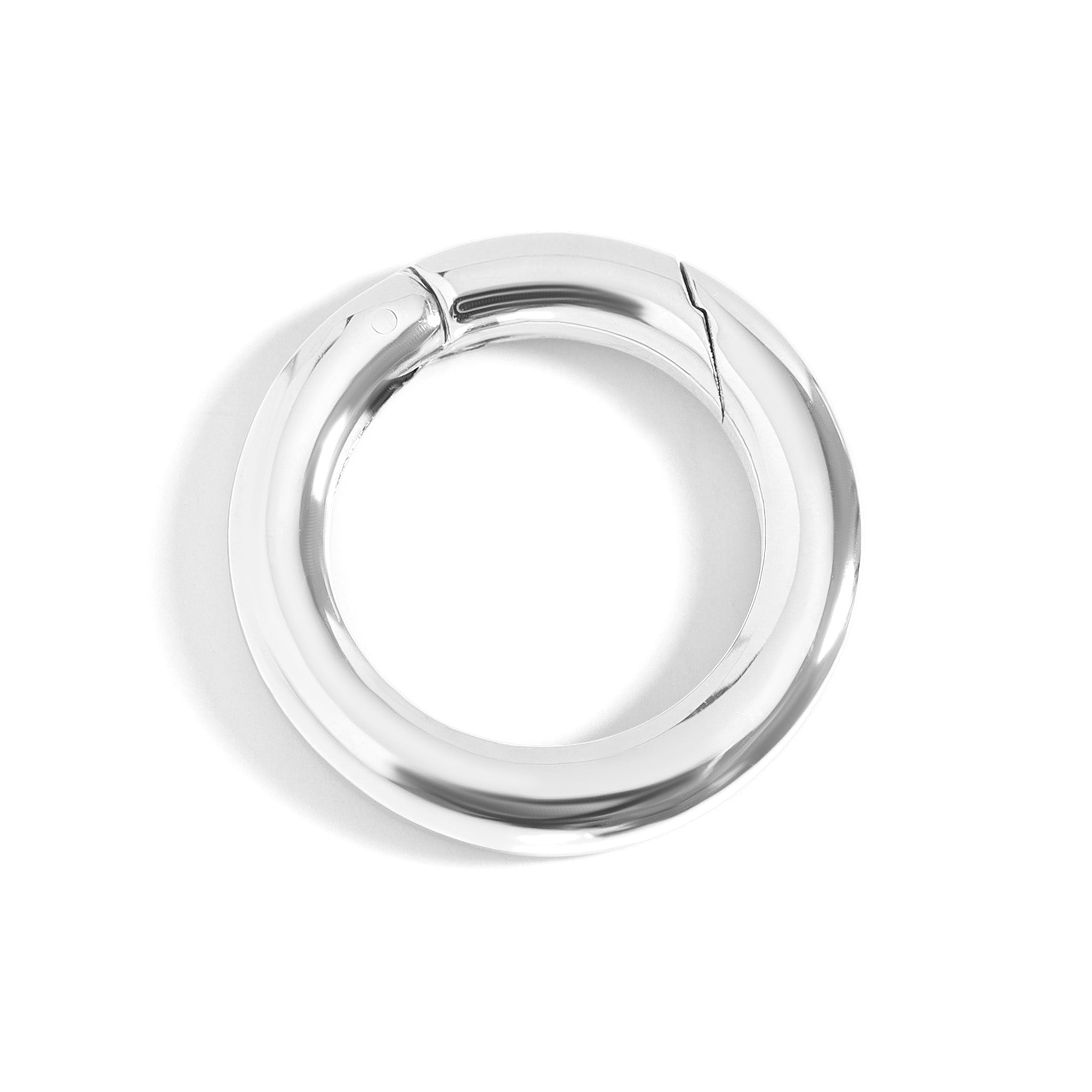 18K Gold PVD Stainless Steel Circle Carabiner