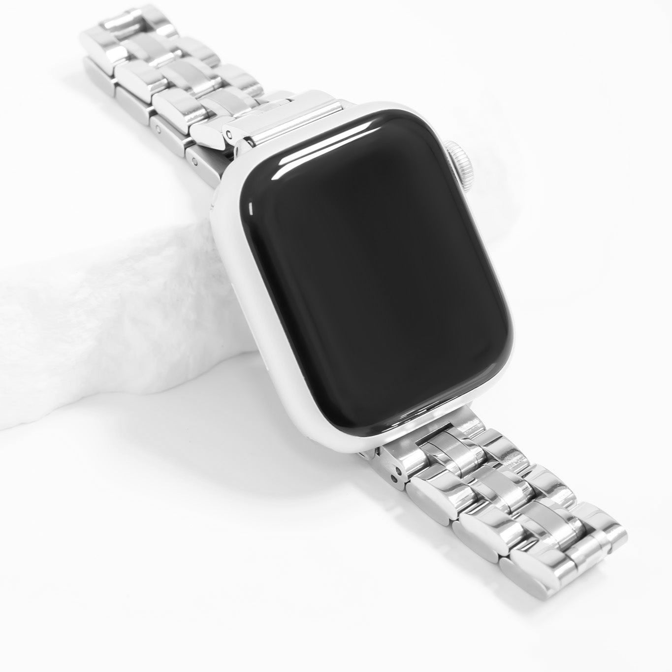 18K Gold PVD Stainless Steel Classic Slim Smartwatch Band