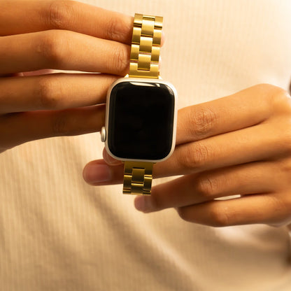18K Gold PVD Steel Classic 2.0 Smartwatch Band