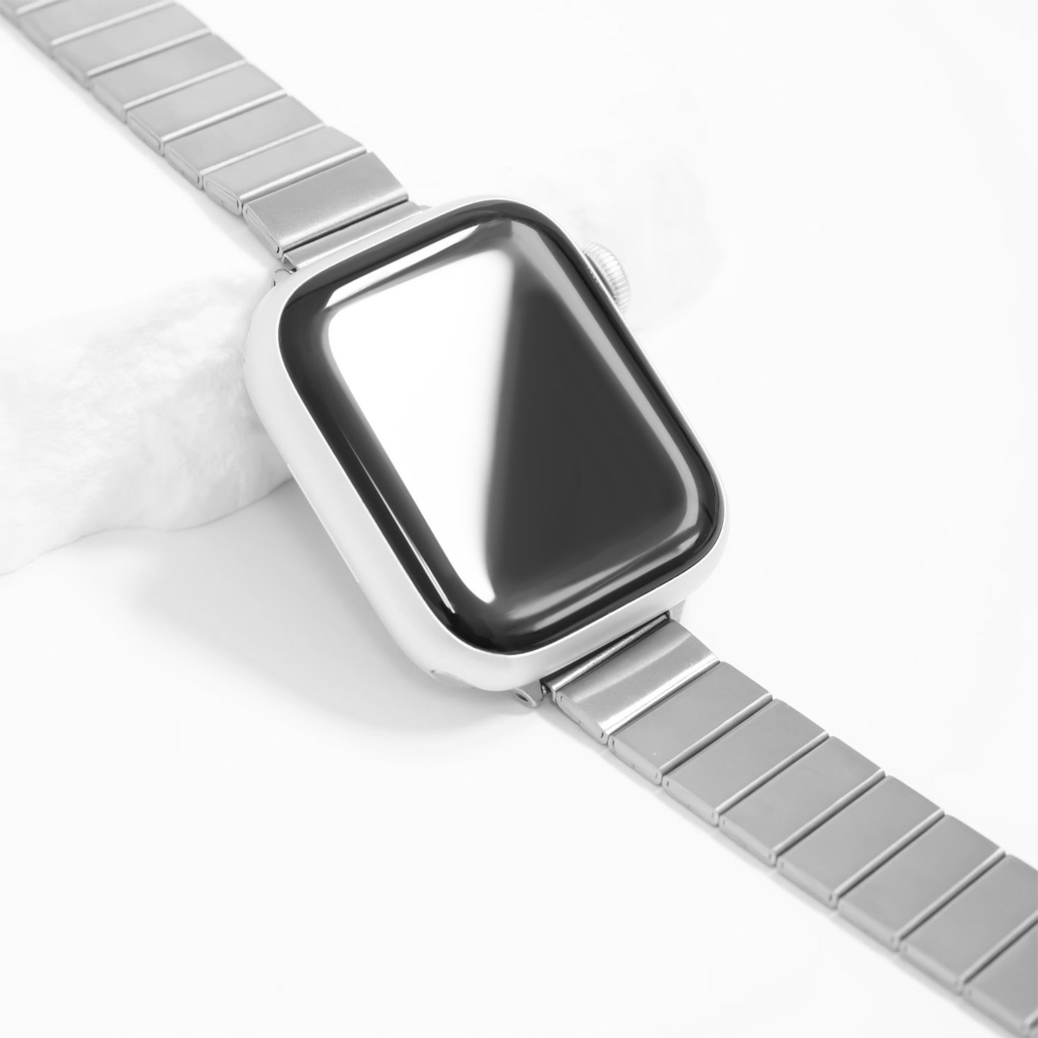 18K Gold PVD Stainless Steel Flex Smartwatch Band