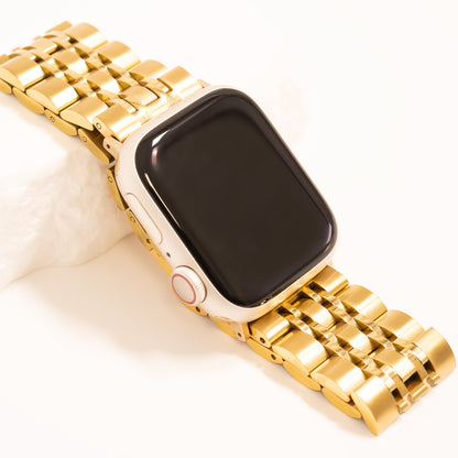 18K Gold PVD Stainless Steel Heritage Smartwatch Band