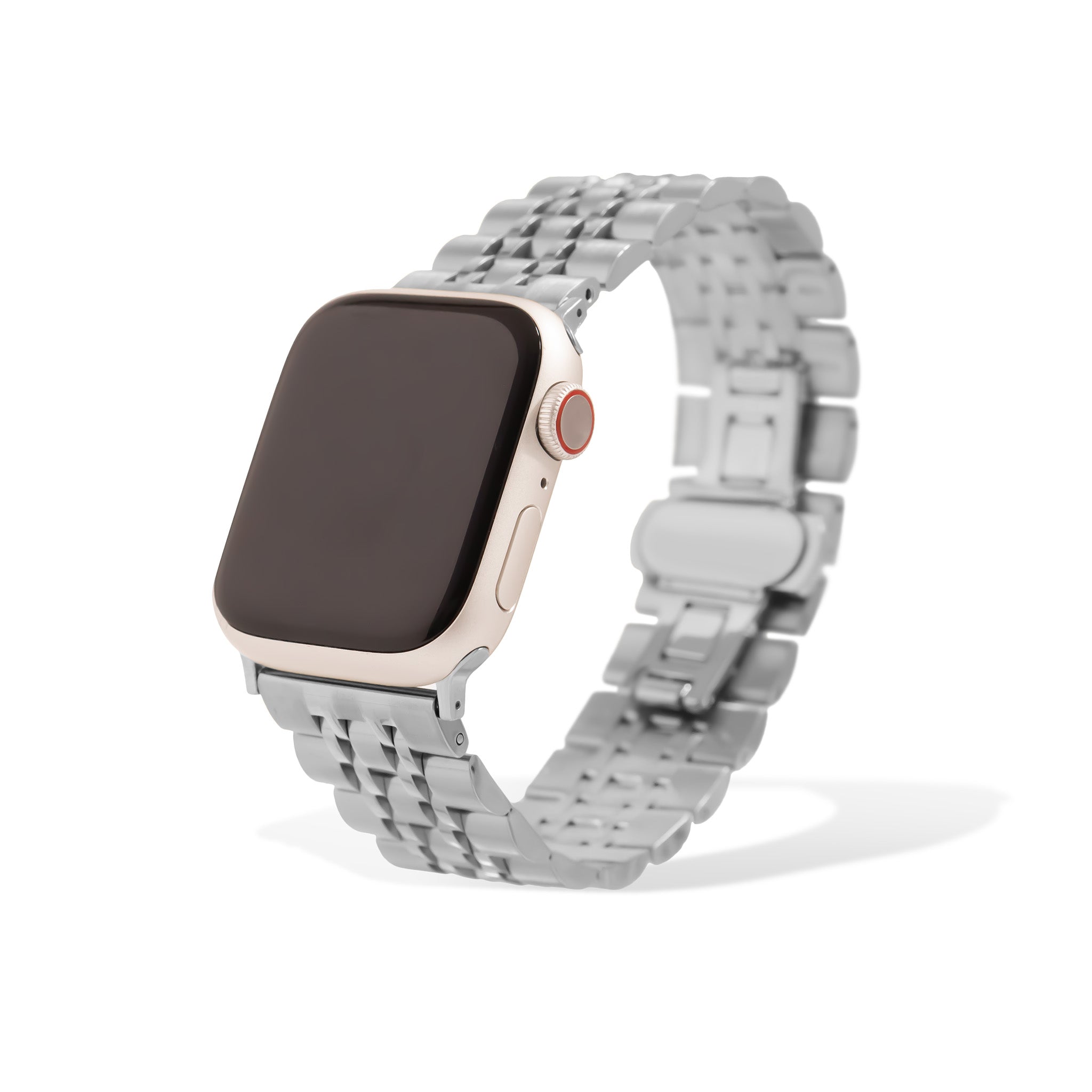 Silver Smart Watch Band 