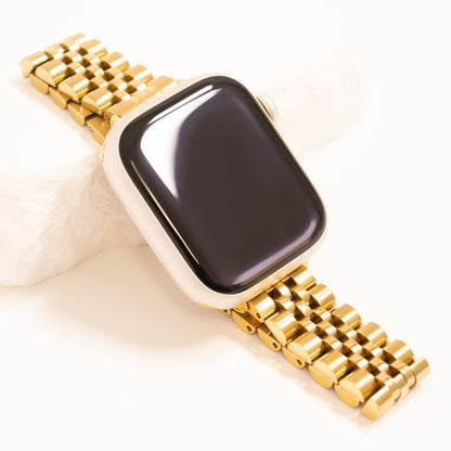 18K Gold PVD Stainless Steel Heritage Slim Smartwatch Band