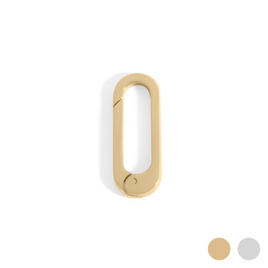 18K Gold PVD Stainless Steel Charm Clasp