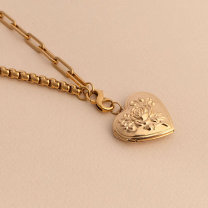 18K Gold PVD Stainless Steel Infinity Charm Clasp
