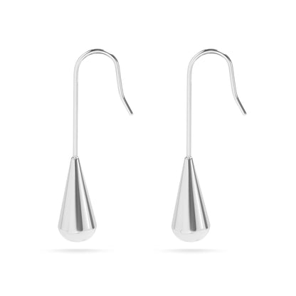 18K Gold PVD Stainless Steel Drop Earrings