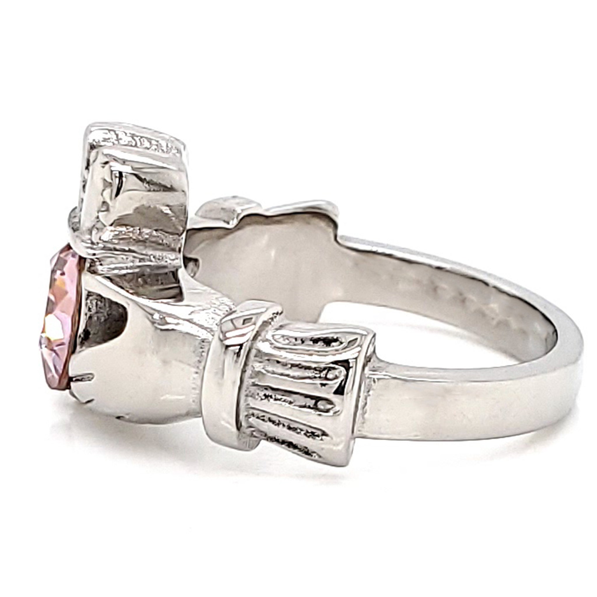 Claddagh Love, Loyalty, & Friendship Birthstone Ring