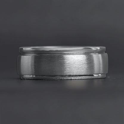 Stainless Steel Polished Spinner Ring