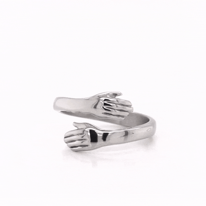 Stainless Steel Hug Ring
