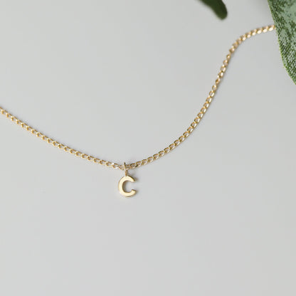 Permanent Jewelry 14K Solid Gold Initial Charms