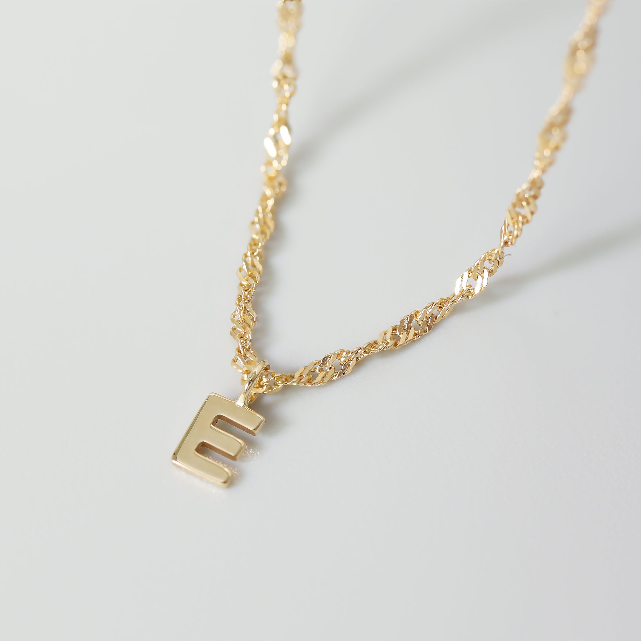 1.2 mm Singapore Chain 14K Gold Plated .925 Sterling Silver Permanent Jewelry Chain - By the Foot