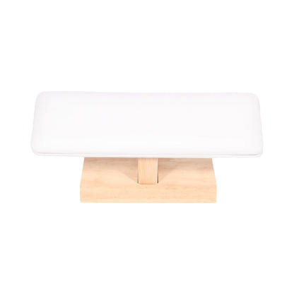 Natural Wood & Leather Single Tier Bracelet Display