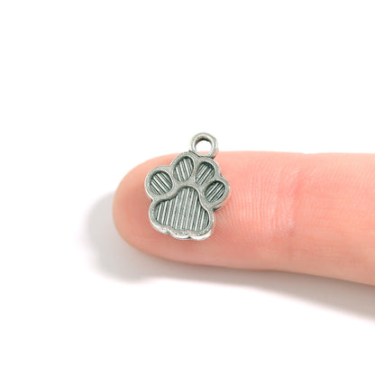 Paw Print Charm