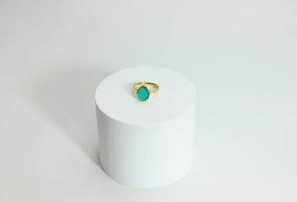 18k Gold PVD Stainless Steel Mood Ring