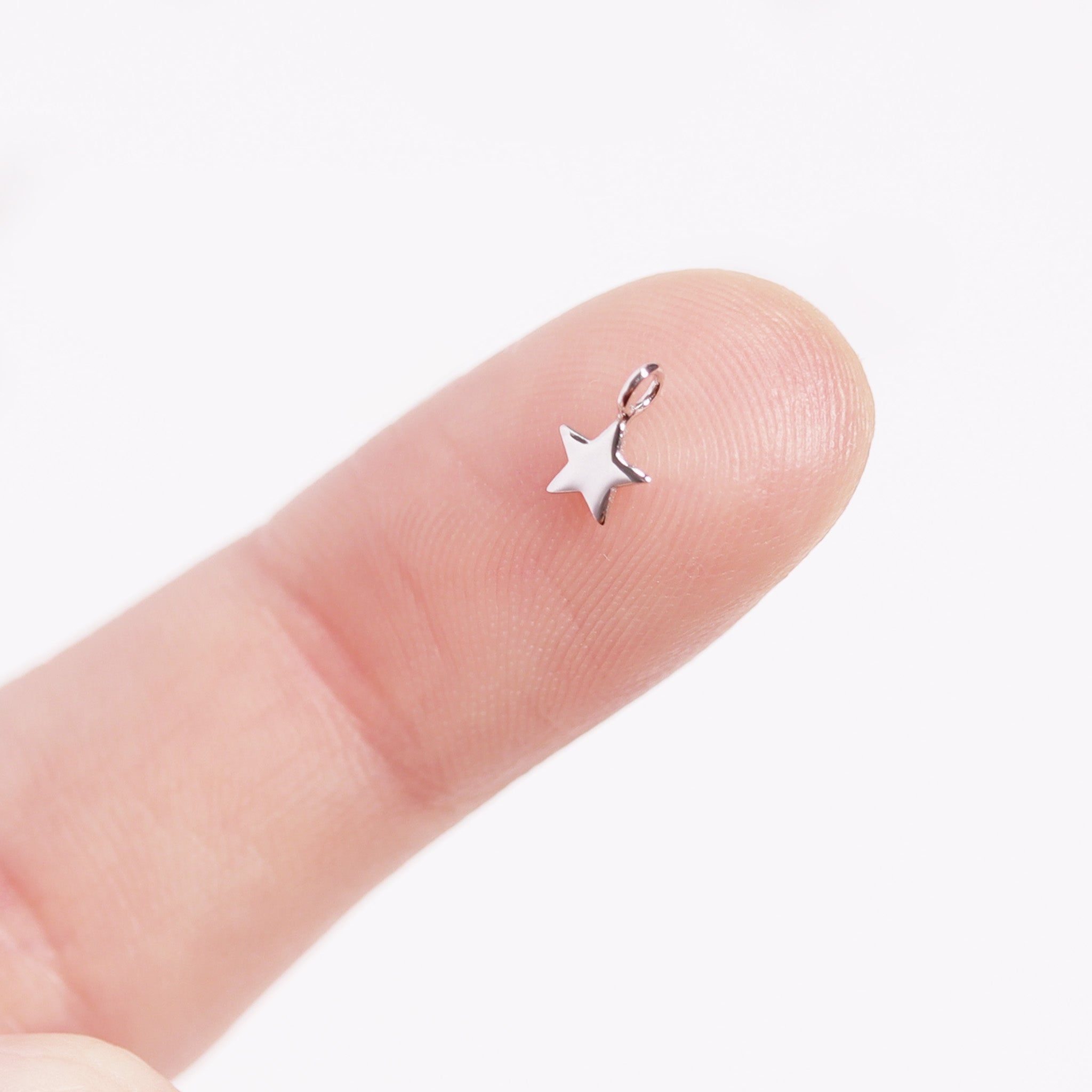 Permanent Jewelry .925 Sterling Silver Star Charm