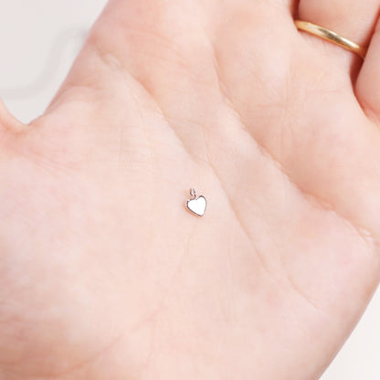 Permanent Jewelry .925 Sterling Silver Heart Charm